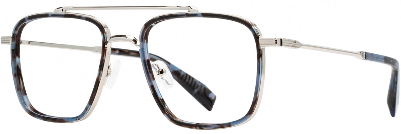 2 - Blue Horn / Chrome