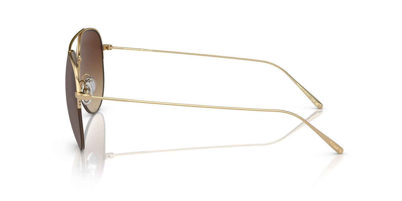 5292Q1 - Gold - Dark Brown Gradient Mirror