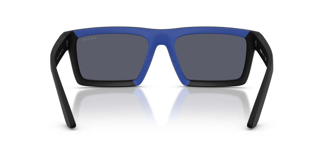 1BO05U - Black - Dark Blue Mirror Violet