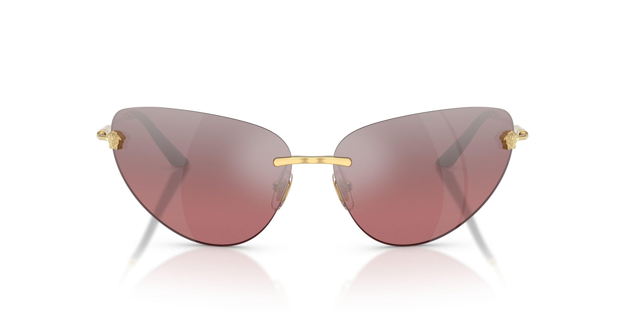 10027E - Gold - Pink Mirror Silver Gradient
