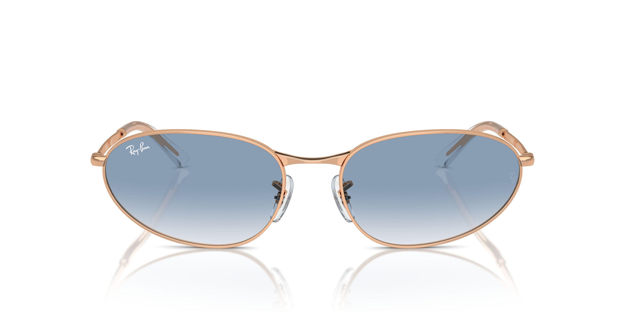 92023F - Gold - Clear & Blue