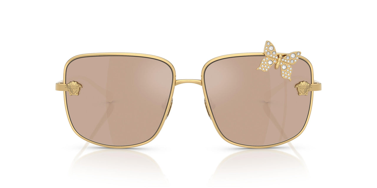 K0030W - Gold - Clear Mirror Real Rose Gold
