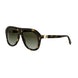 52P - Shiny Dark Havana - Gradient Green
