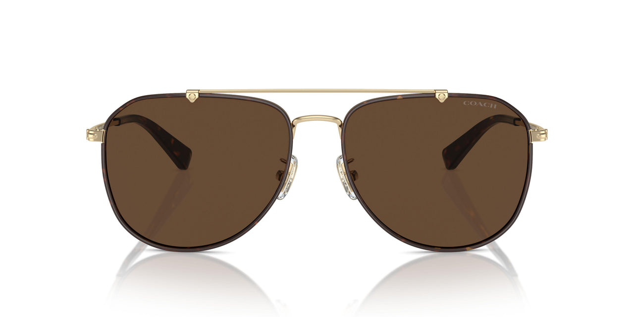 90053G - Gold - Dark Brown Solid