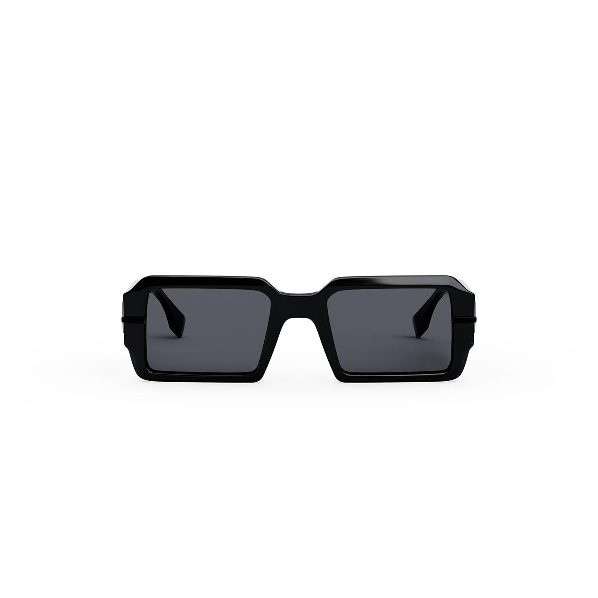 01A - Shiny Solid Black - Smoke