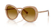 11243B - Brown - Yellow Gradient Light Brown