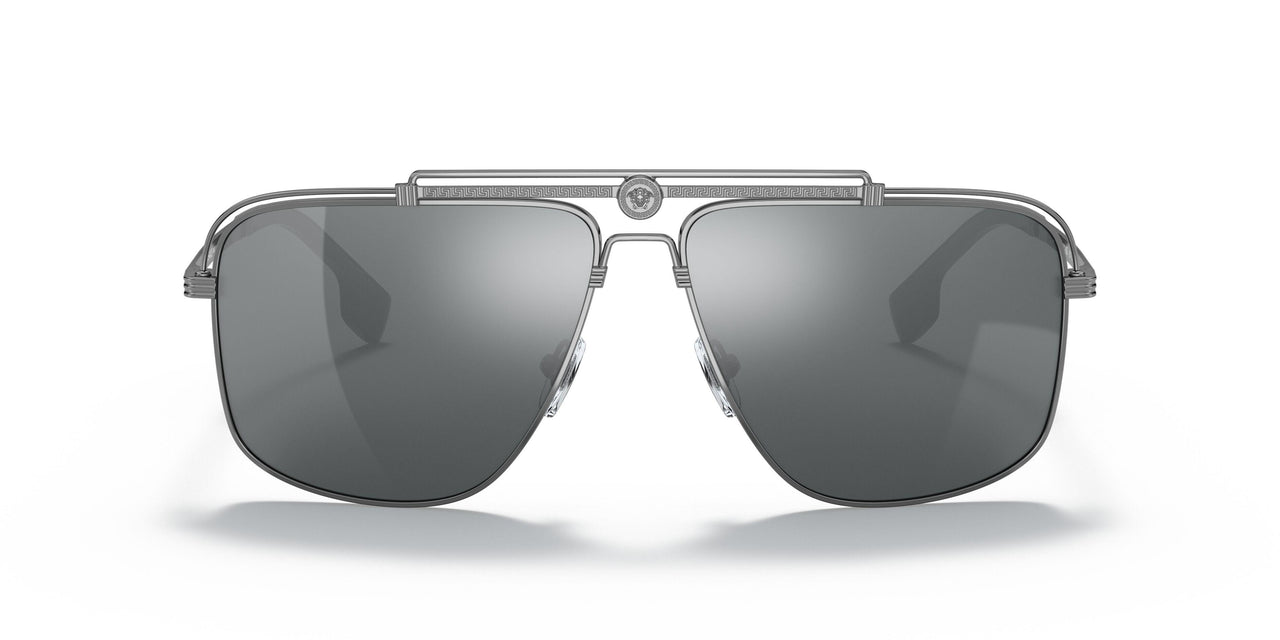 10016G - Gunmetal - Light Grey Mirror Black