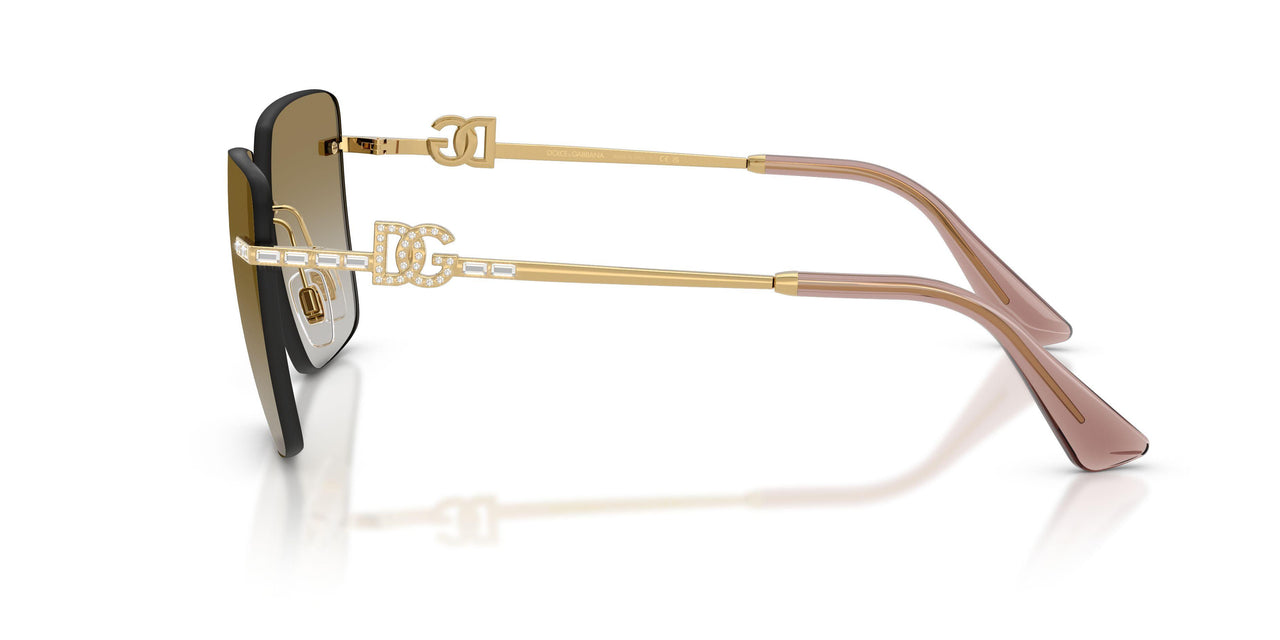 02/6E - Gold - Grad Light Brown Mirror Gold