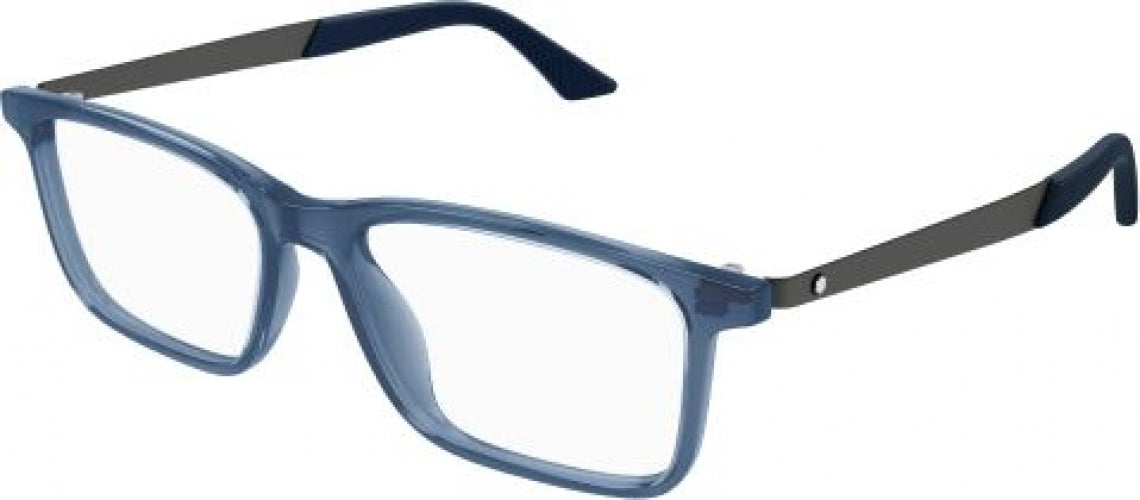 003 - Blue/Gunmetal - Transparent