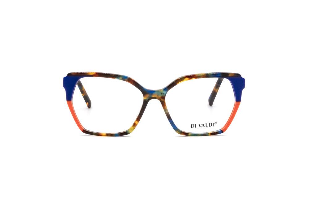 10 - DEMI BROWN-BLUE & ORANGE