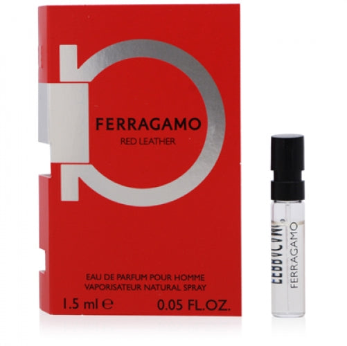 S. Ferragamo Red Leather EDP Spray Vial