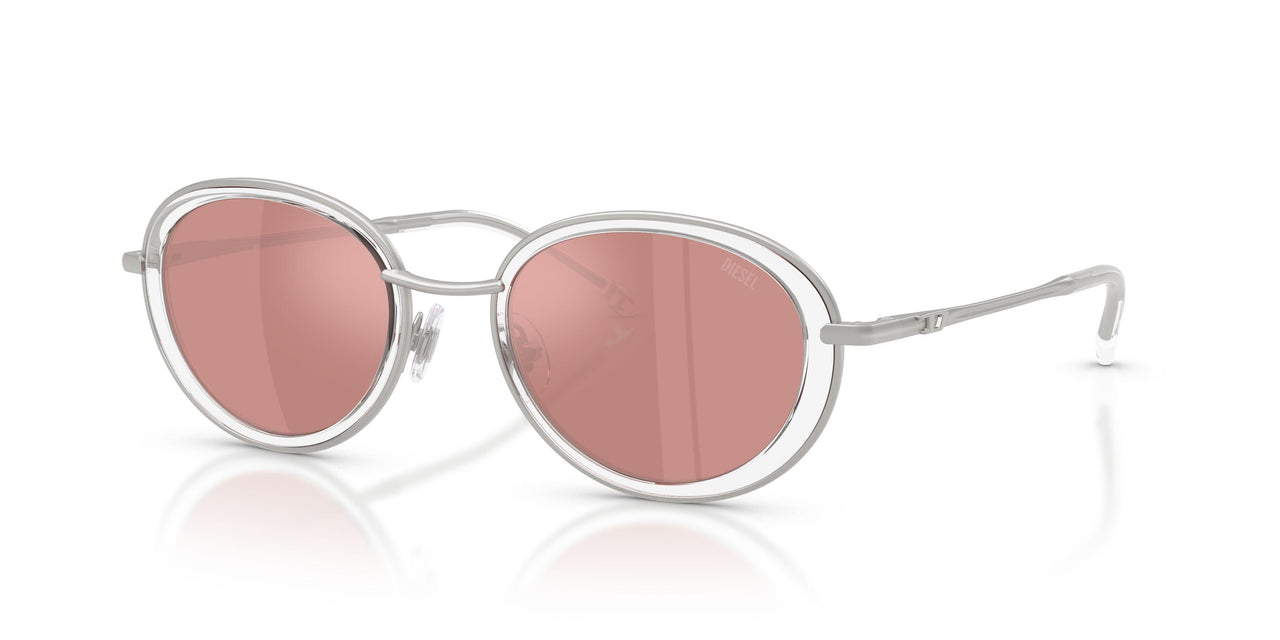 1007E4 - Silver - Pink Mirror Pink