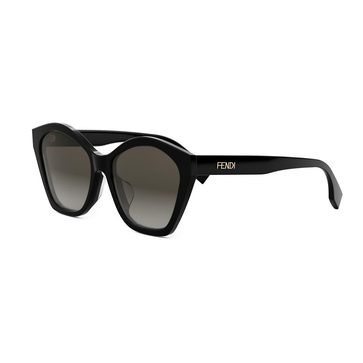 01F - Shiny Black - Gradient Brown