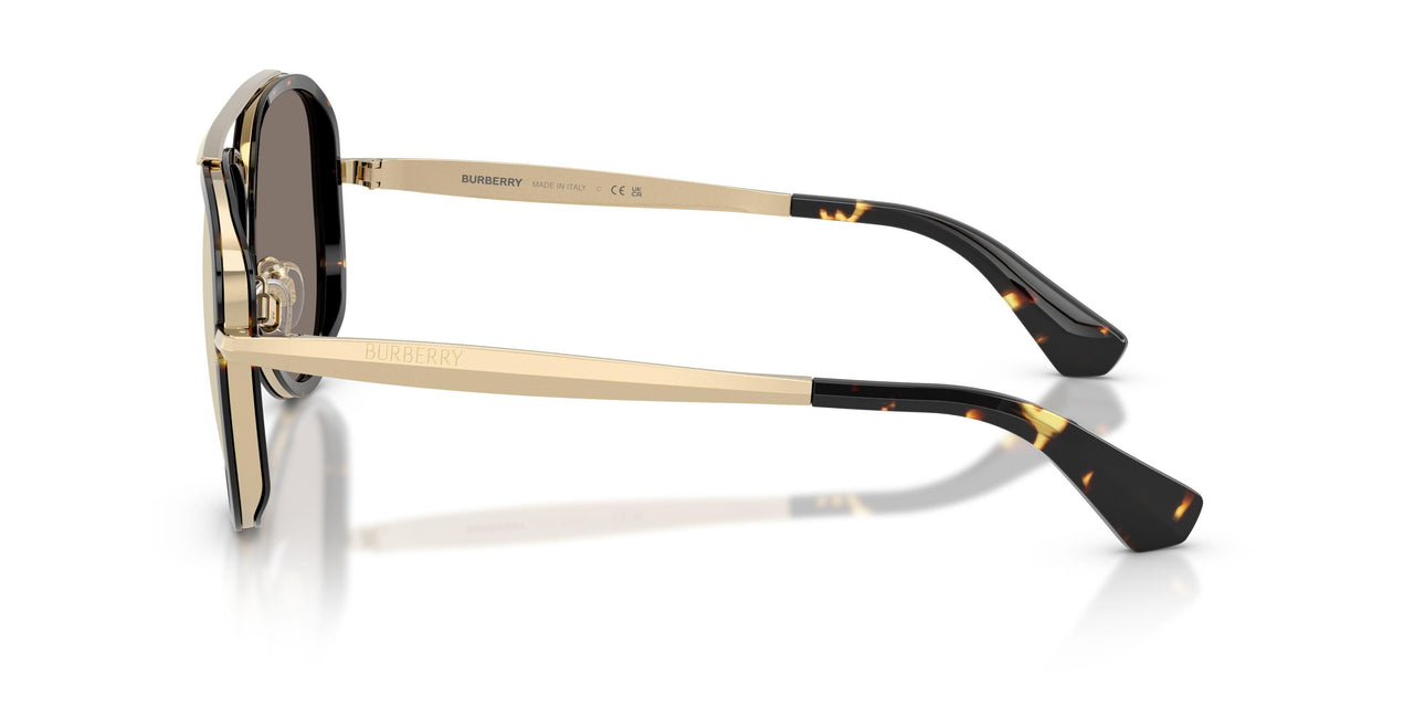 11095A - Tortoise - Light Brown Mirror Gold