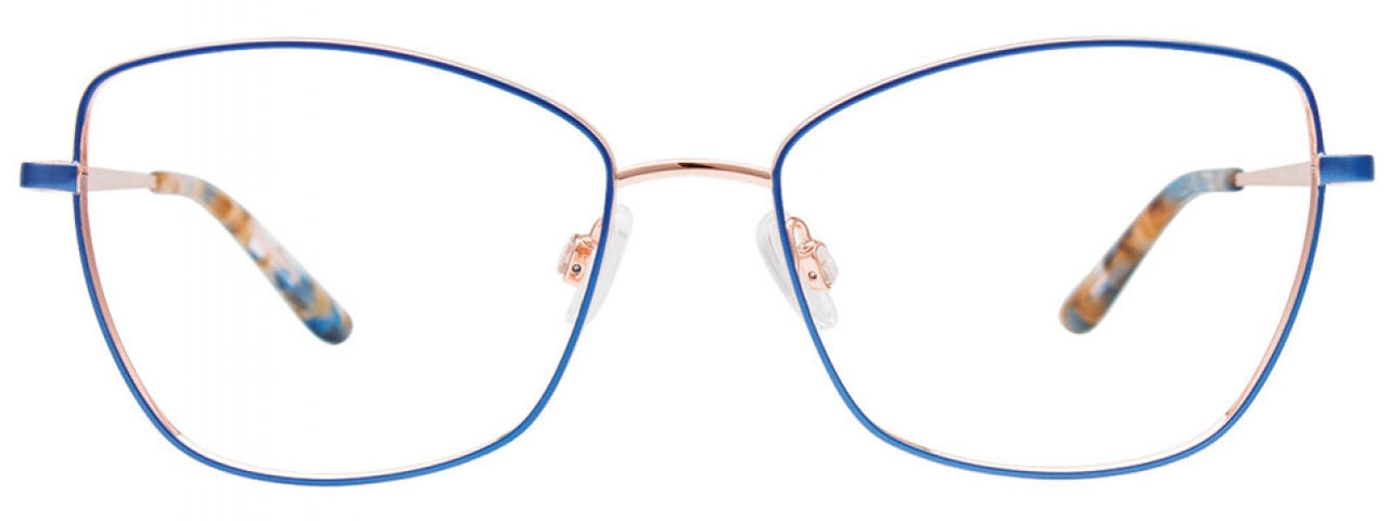 50 - Blue  & Rose Gold
