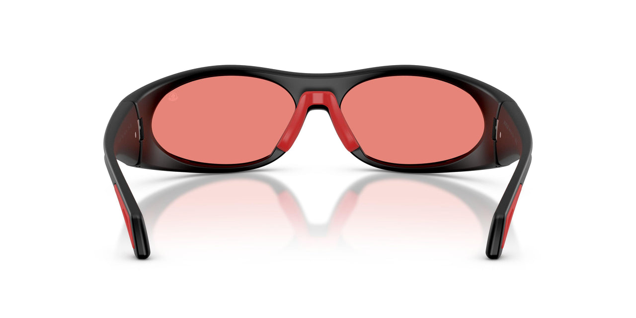 504784 - Black - Solid Red
