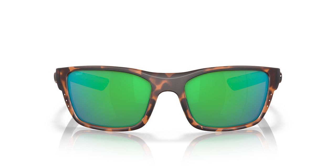 905608 - 66 Matte Retro Tortoise - Green Mirror 580p