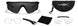 315 - Clear/grey/matte Black Frame - Clear / Grey