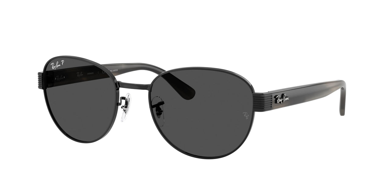 002/K8 - Black - Polarized Dark Grey