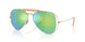 001/8N - Gold - Green Mirror Green