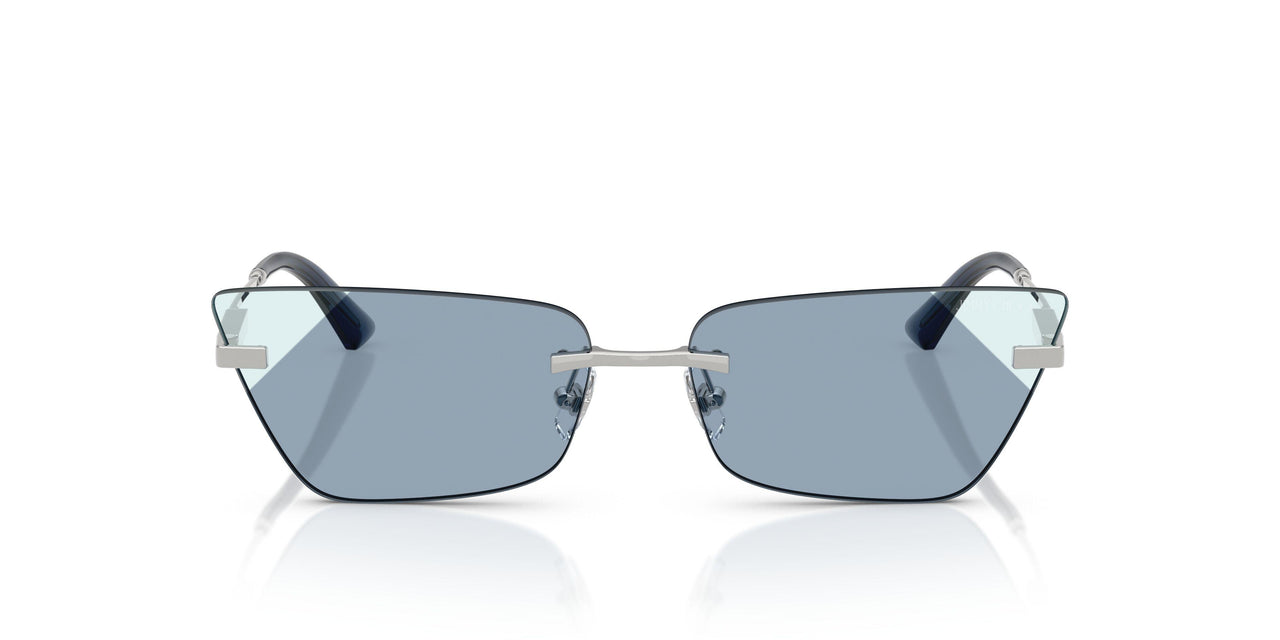 30024S - Silver - Azure Gradient Blue