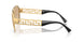1002D8 - Gold - Light Yellow Mirror Silver Internal