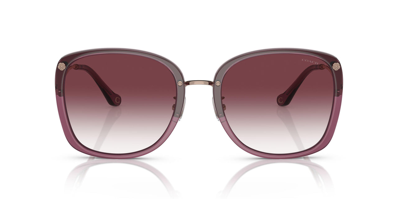 58013P - Red - Purple Clear Gradient