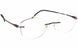 Silhouette Purist Color Groove Demo Rimless 5561 Eyeglasses