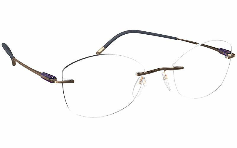 Silhouette Purist 5561 Eyeglasses 7530 - gold / 21-150