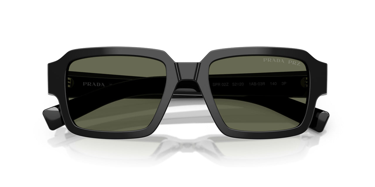 1AB03R - Black - Green Polar
