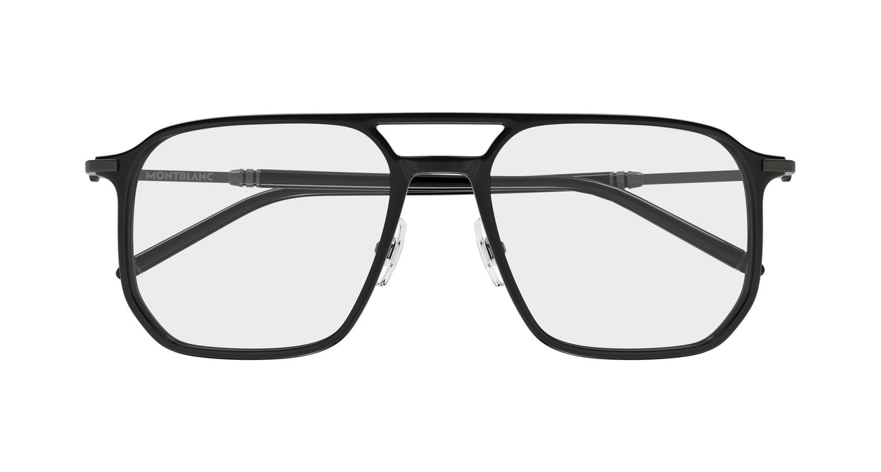 001 - Black/Gunmetal - Transparent