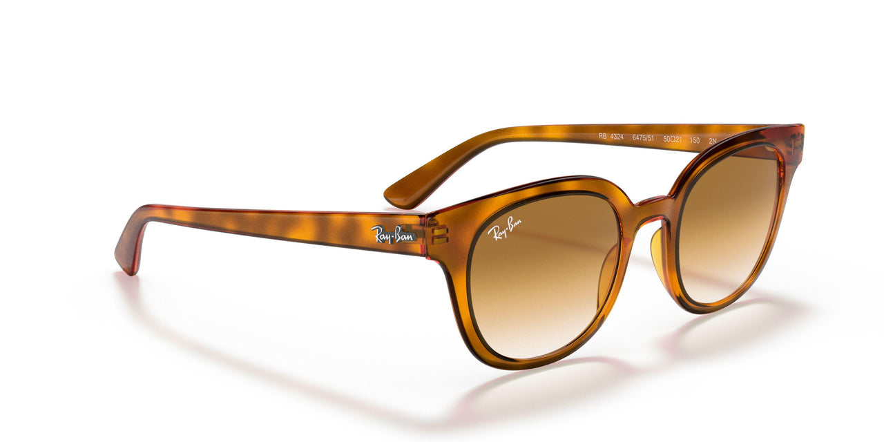 647551 - Yellow Light Havana - Clear Gradient Brown