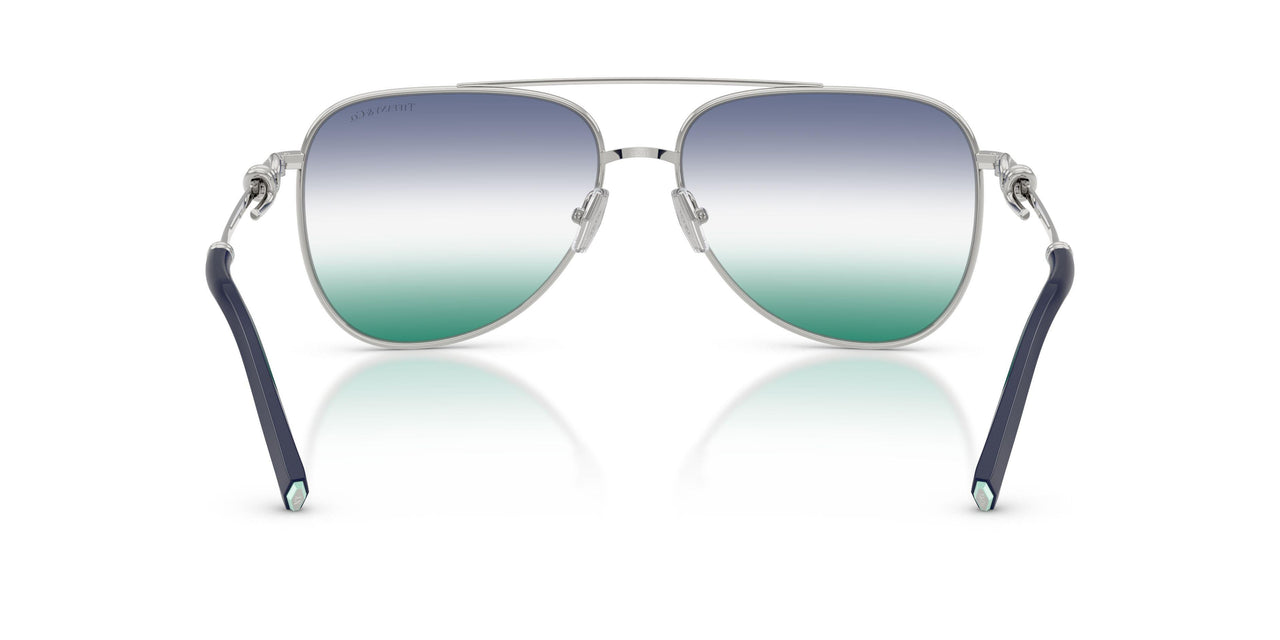 62312A - Silver - Green Blue Gradient