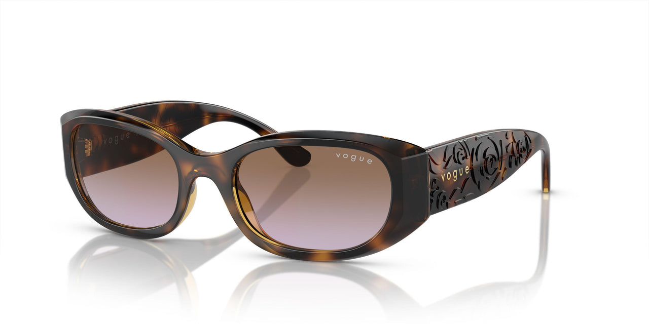 W65668 - Brown - Violet Gradient Brown