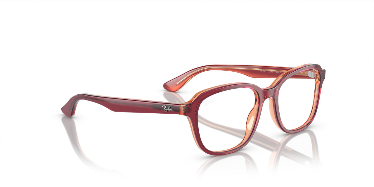 3947 - Top Red & Violet & Orange - Clear