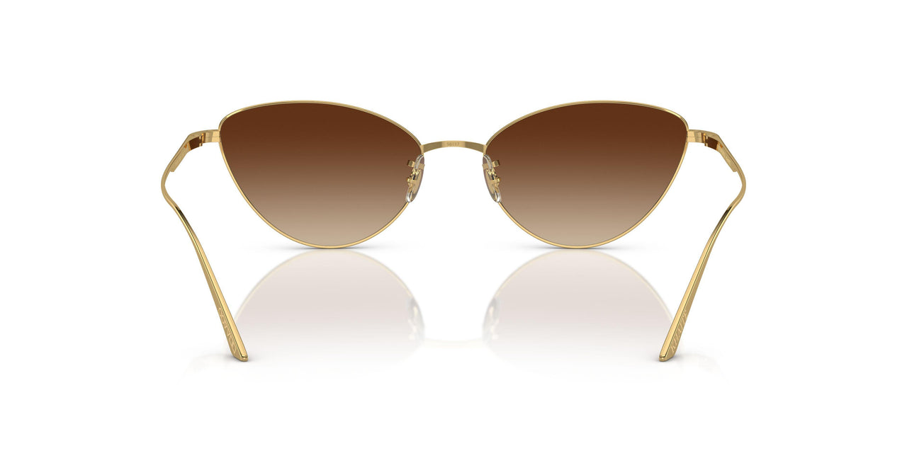 5332Q1 - Gold - Dark Brown Gradient Mirror