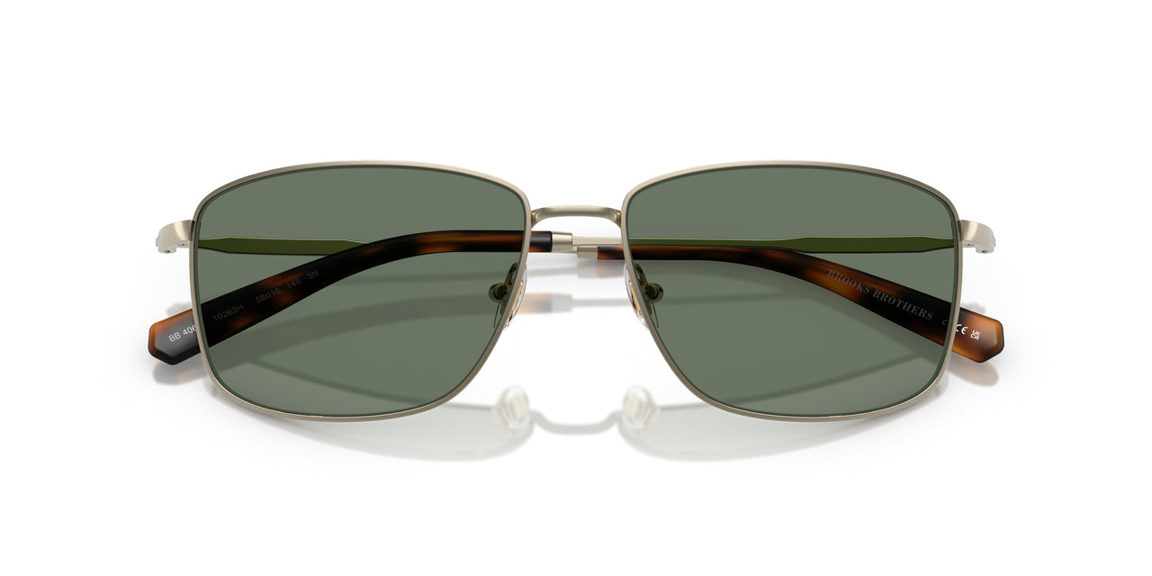 10263H - Gold - Dark Green Solid