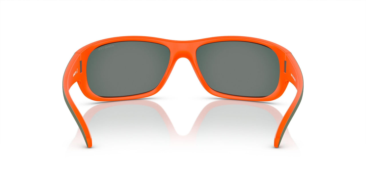 29436Q - Green - Grey Mirror Orange/yellow