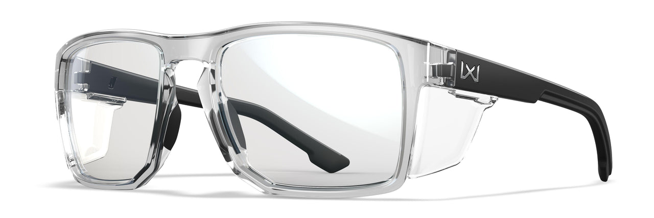 A6OFND30 - Gloss Crystal Clear/black Frame - Clear