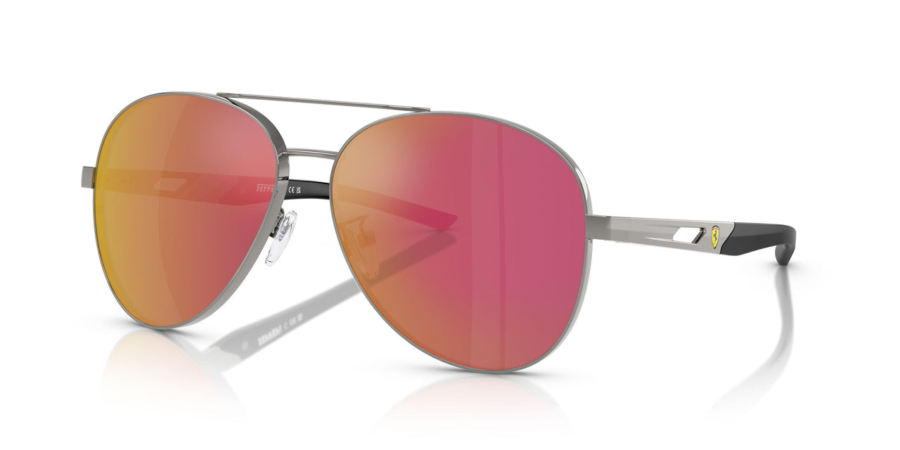 104/6Q - Grey - Mirror Red
