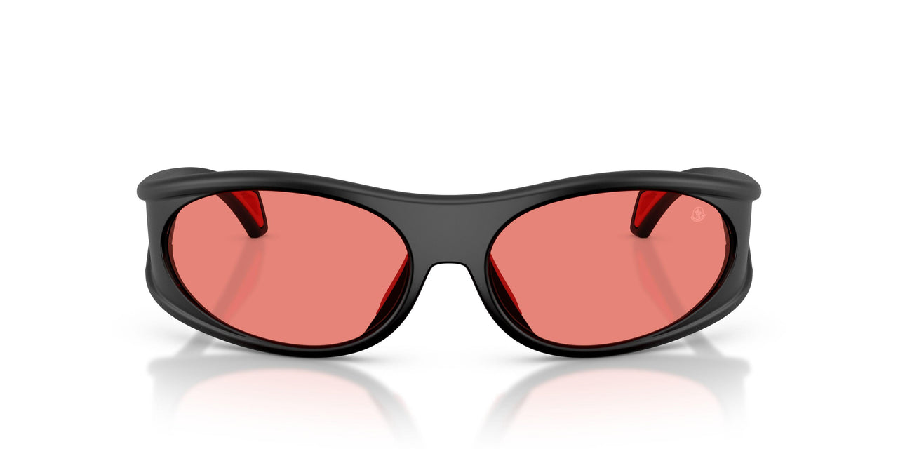 504784 - Black - Solid Red
