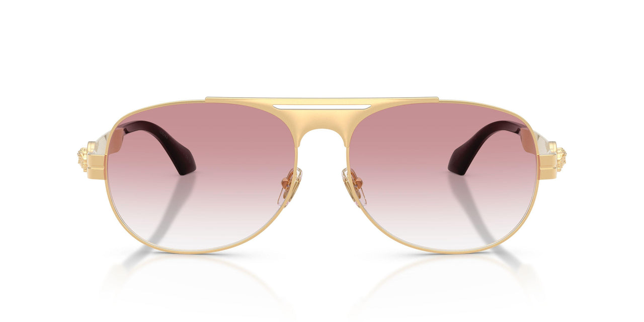 15233B - Gold - Clear Gradient Pink