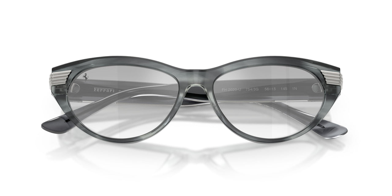 754/3G - Blue - Clear Mirror Gradient Grey