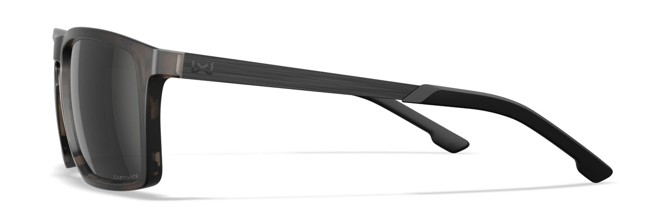AC6AXE05 Captivate Polarized Black Mirror / Matte Tortoise Brown