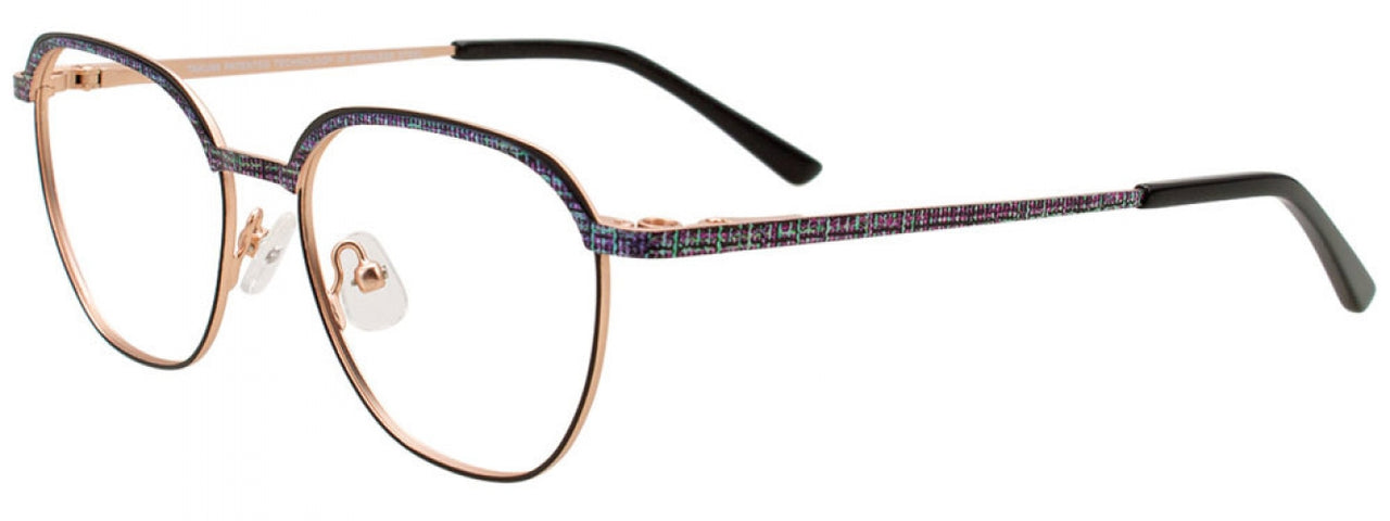80 - Purple & Black & Pink Gold