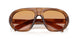 25O04N - STRIPED ROSEWOOD - ORANGE/DARK PINK