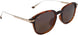 10 - Shiny Dark Havana With Gold - Hcl Bronze