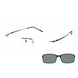 Charmant Pressure Mount TI16731 Eyeglasses