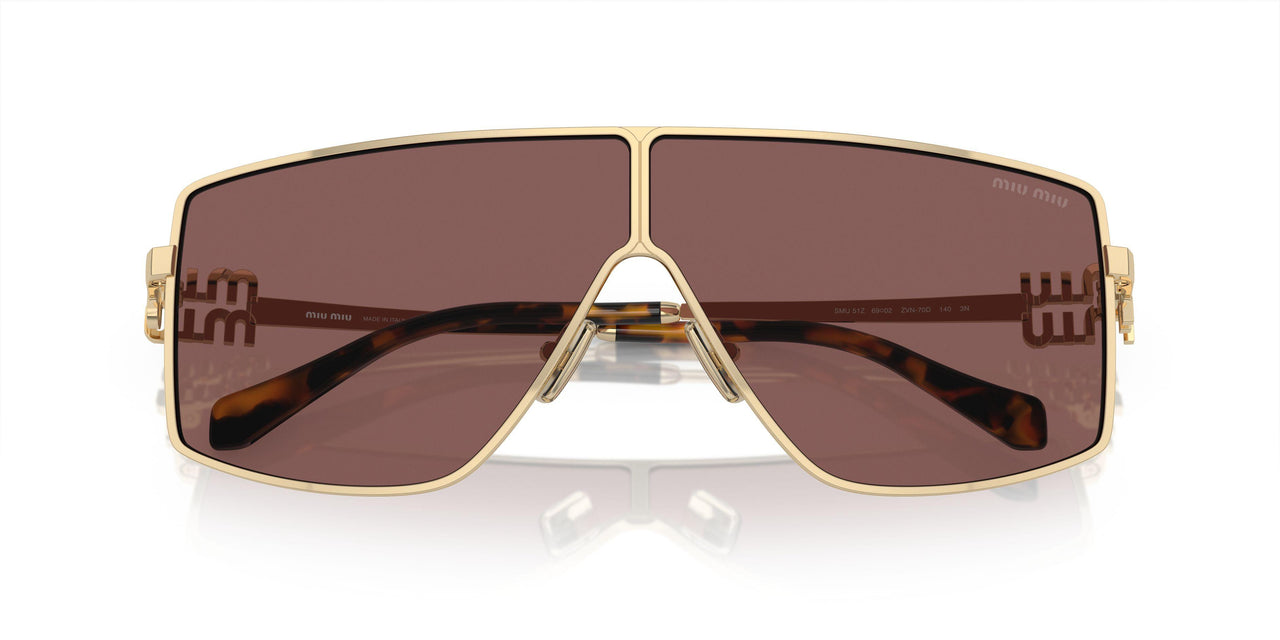 ZVN70D - Gold - Brown Mirr Silver Int Violet