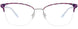 80 - Light Blue & Purple Pattern